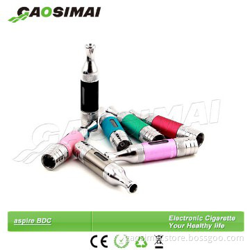 Hot sell Aspire BDC clearomizer ET-S BDC glass version bdc atomizer
